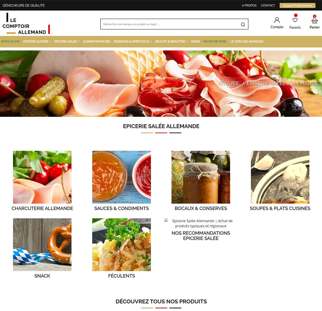 Notre Mission pour Le Comptoir Allemand