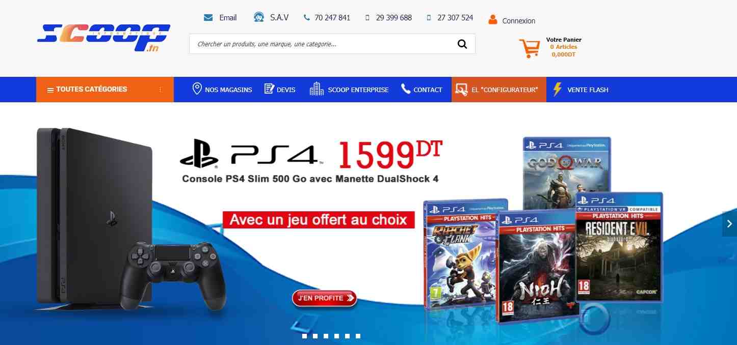 Vente matériel informatique pas cher en Tunisie