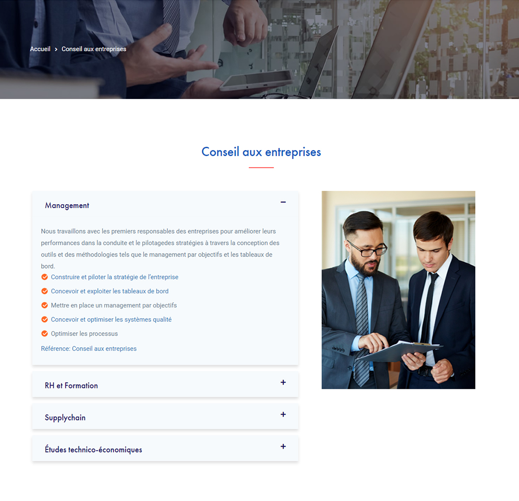 Notre Mission pour ALI CHELBI CONSULTING