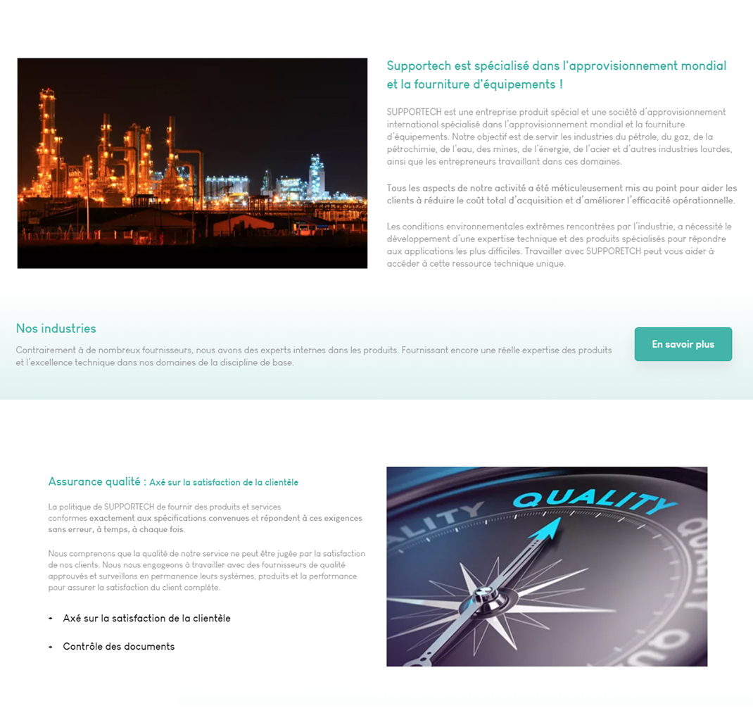 Notre Mission pour Supportech
