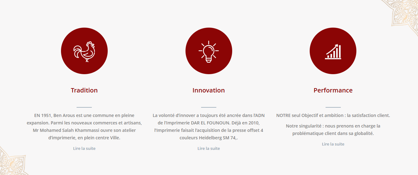 Notre Mission pour Dar El Founoun