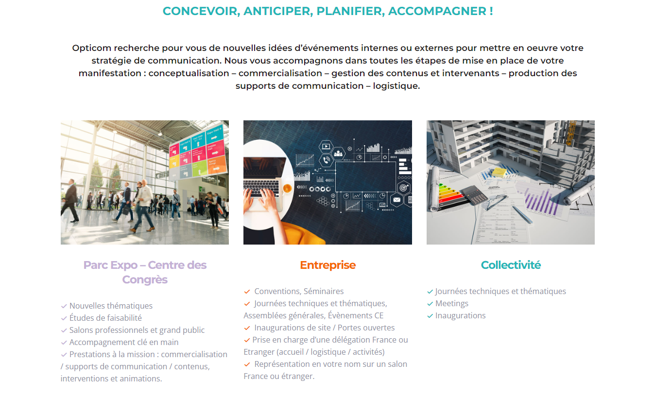 Notre Mission pour Opticom