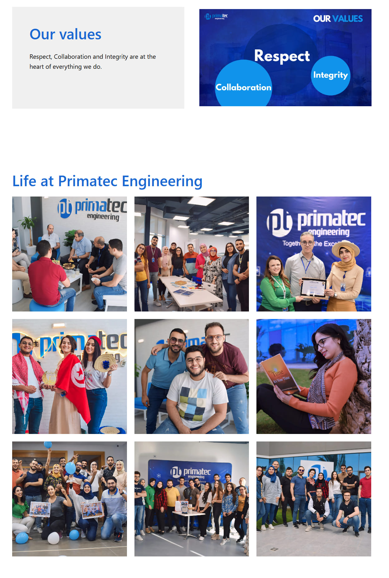 Notre Mission pour Primatec
