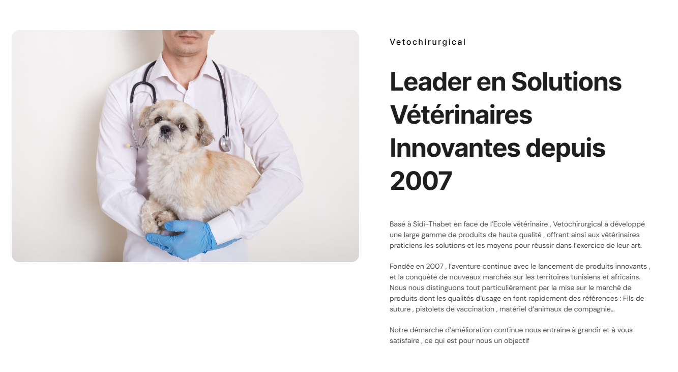Notre Mission pour Veto Chirurgical