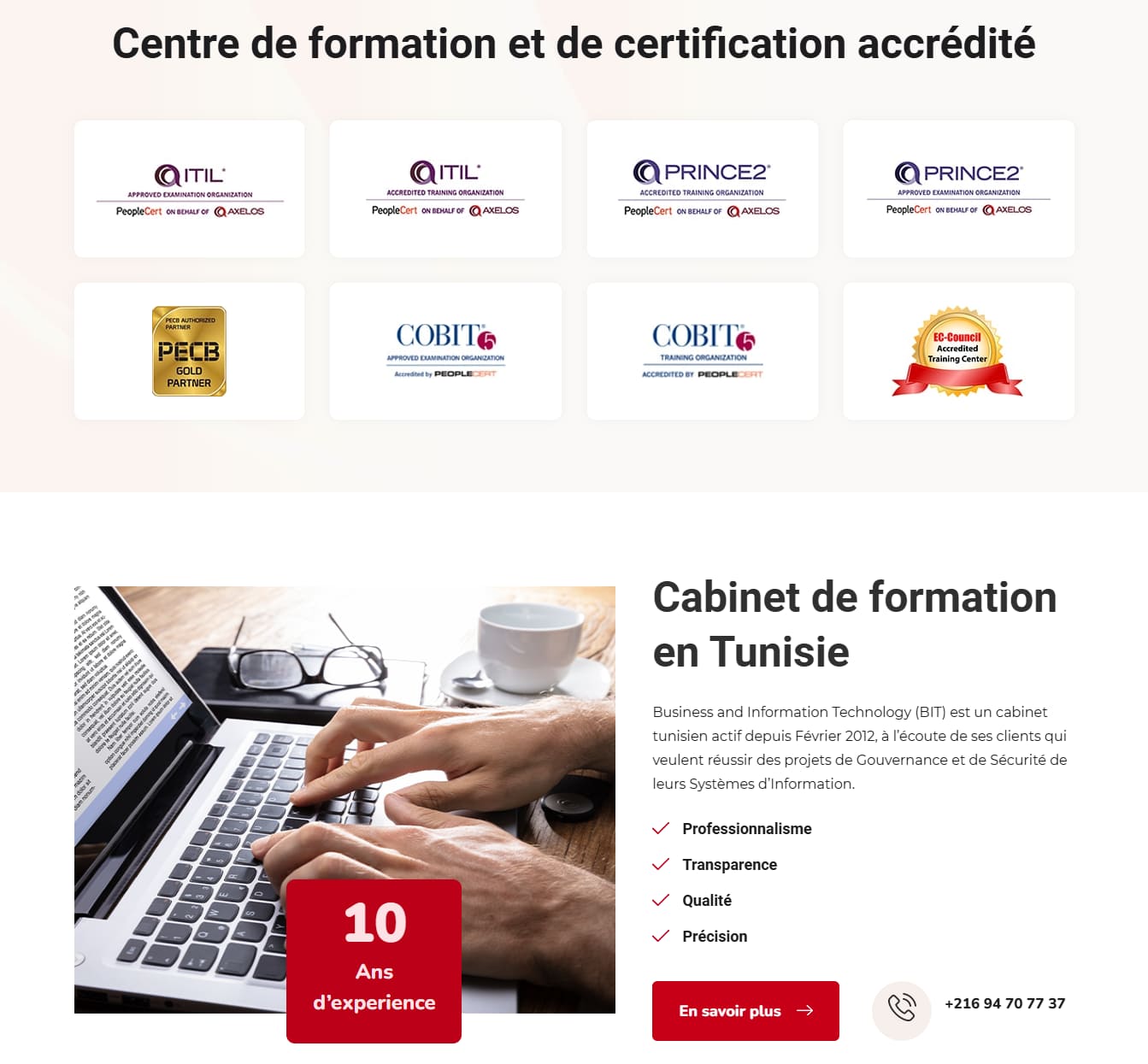 Notre Mission pour bit