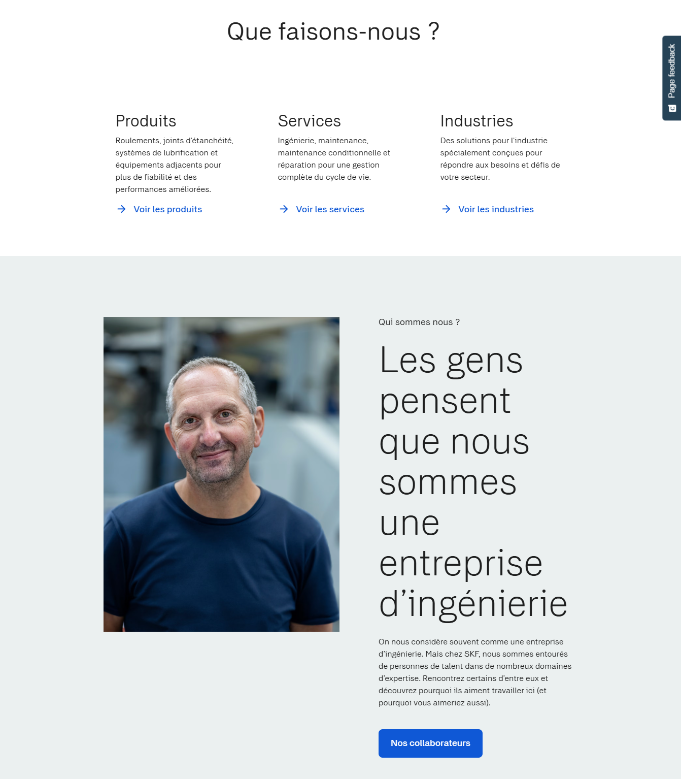 Notre Mission pour skf agence
