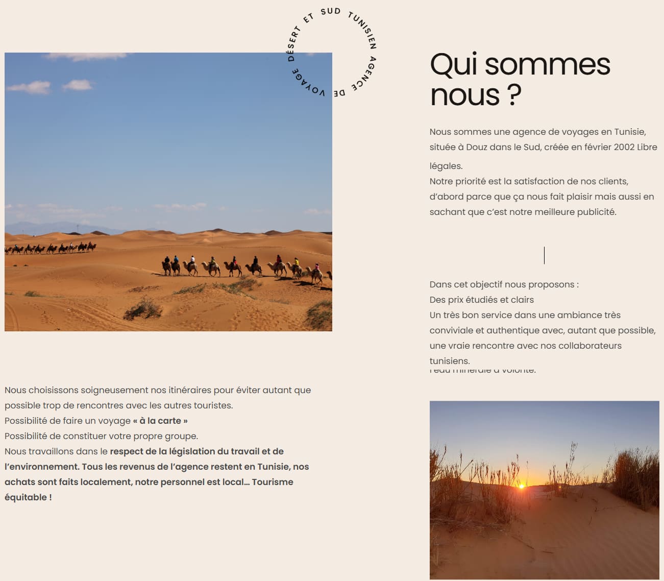 Notre Mission pour Libre Espace Voyages