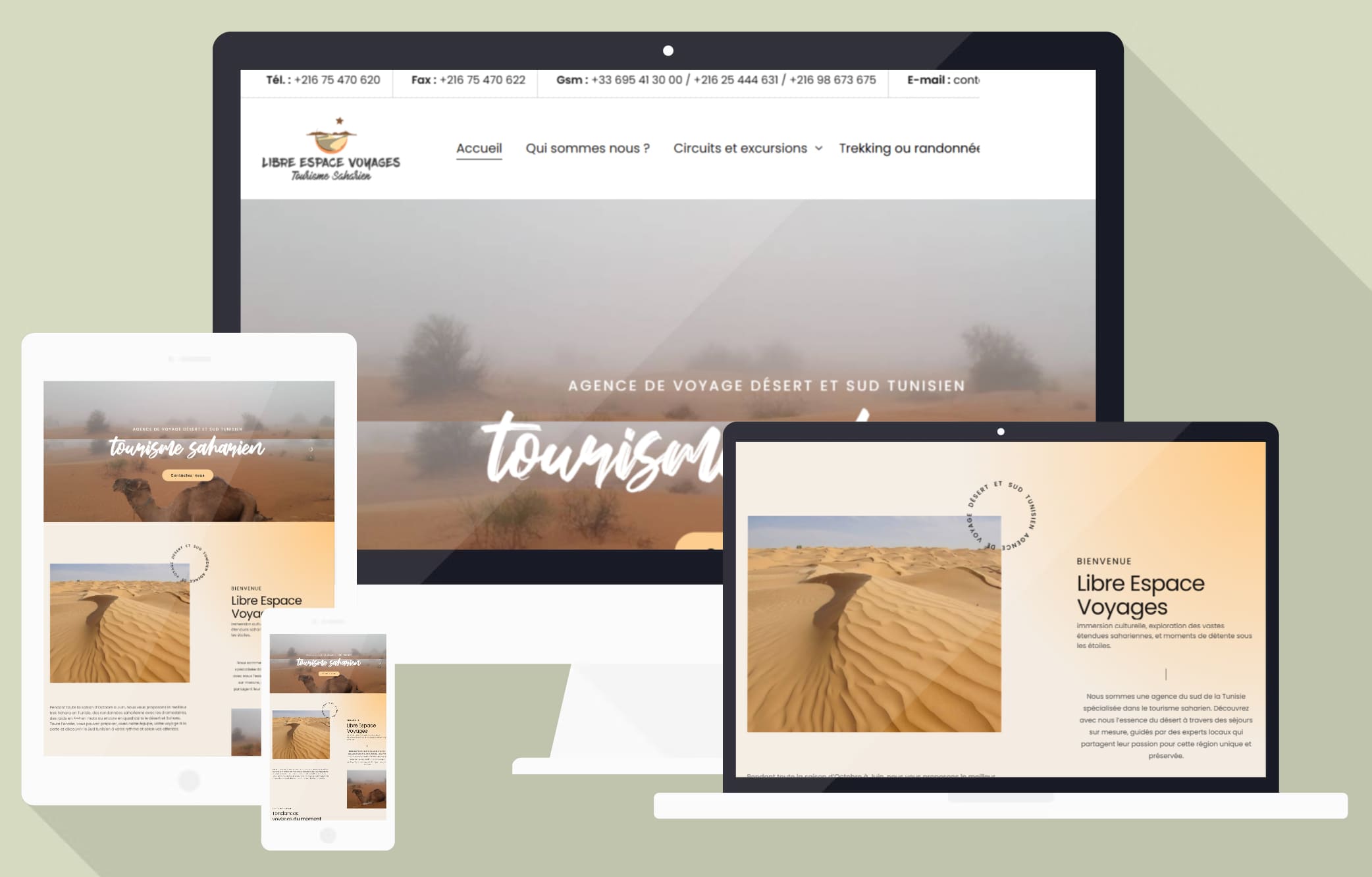 Présentation libre espace voyages