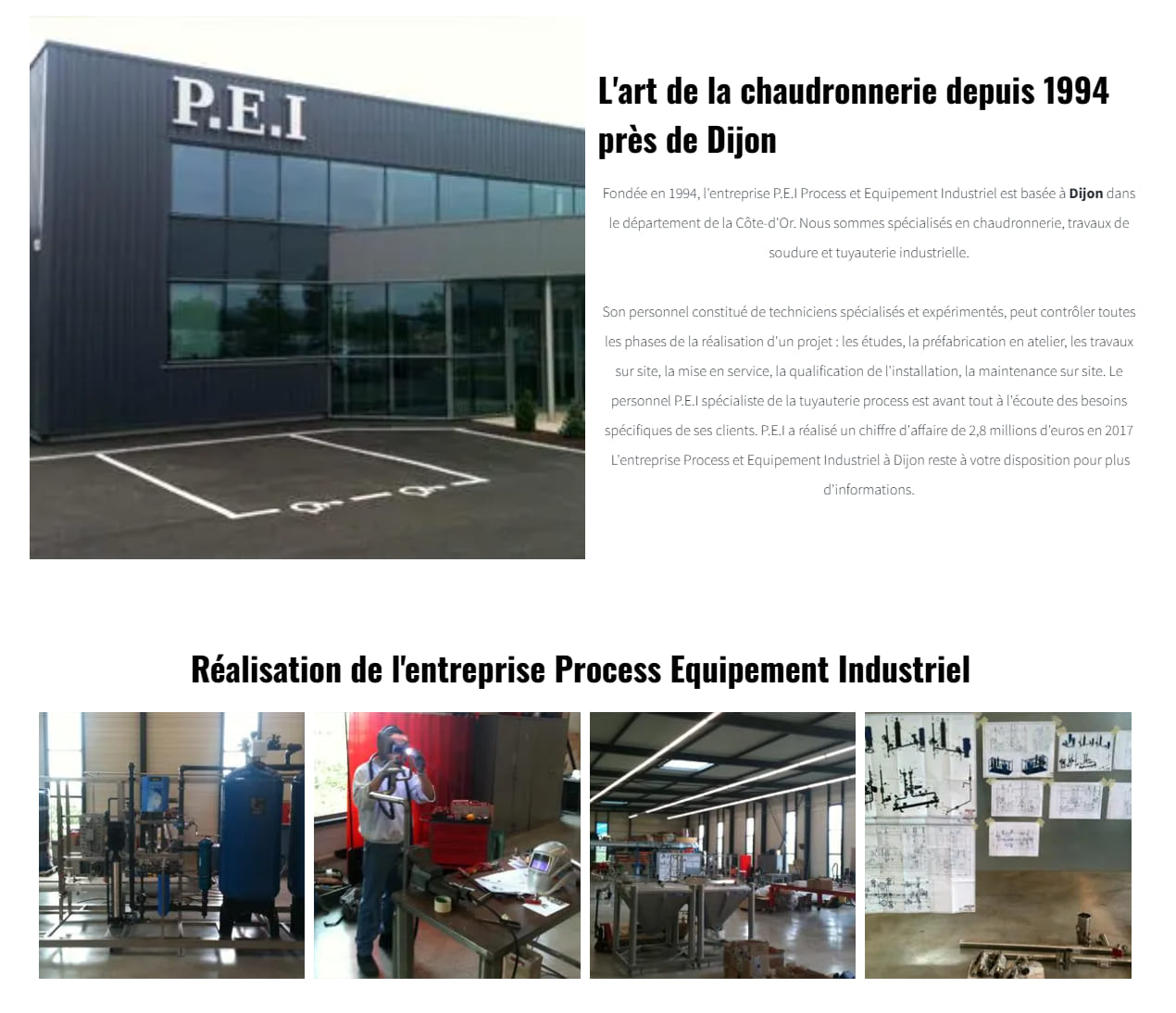 Notre Mission pour process equipements