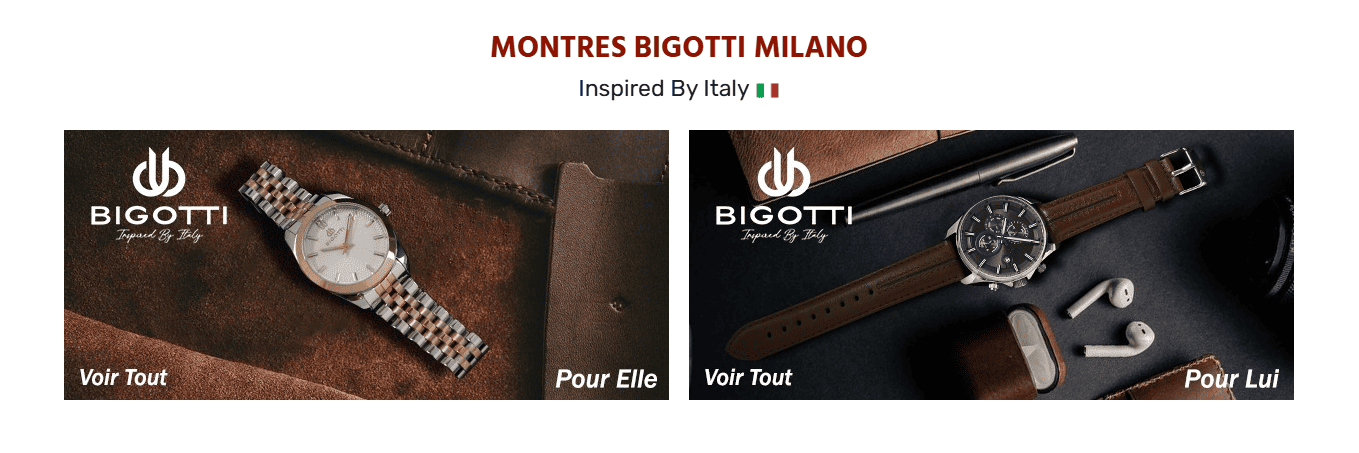 Notre Mission pour Bigotti Milano