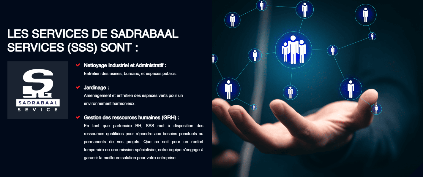 Notre Mission pour GROUPE SADRABAAL