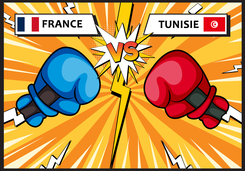 client-français vs client tunisie