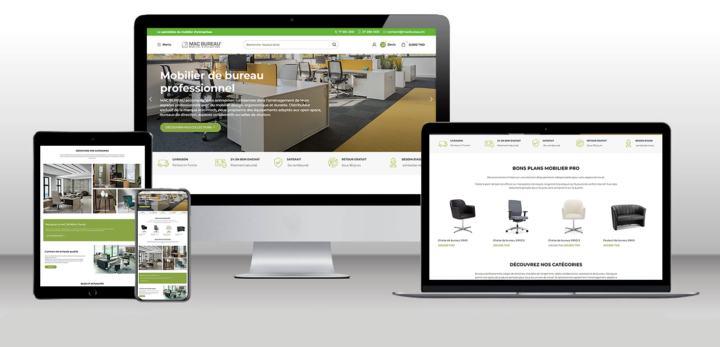 Présentation mac bureau