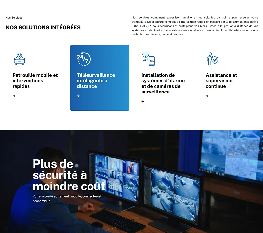 elite page d'accueil elite