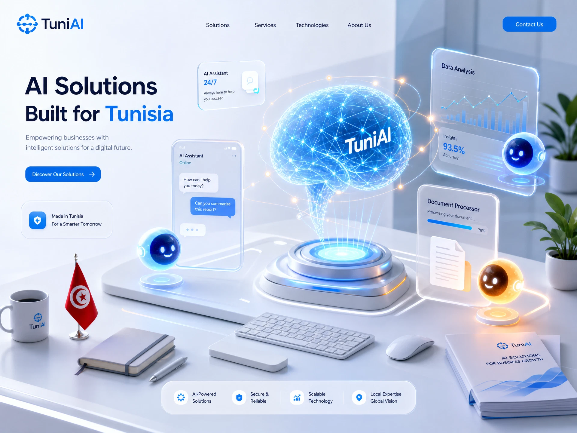novatis-ia solutions IA pour entreprises en Tunisie